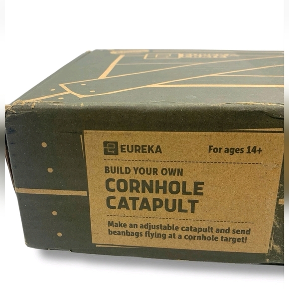 Kiwi Co Eureka Crate Cornhole Catapult Build Your Own New in Box Retired - Picture 8 of 10
